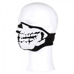 101-INC Gesichtsmaske Neopren skull 3D