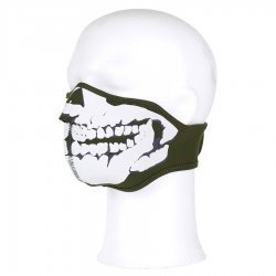 101-INC Gesichtsmaske Neopren skull 3D