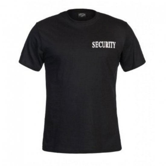 Mil-Tec T-Shirt mit Doppeldruck SECURITY