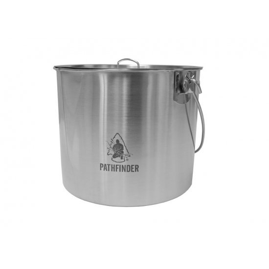 Pathfinder Bush Pot mit Deckel rostfreier Stahl 3,5 liter