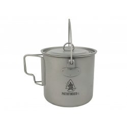 Pathfinder Bush Topf mit Deckel Titan 1100 ml