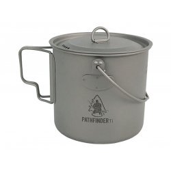 Pathfinder Bush Topf mit Deckel Titan 1100 ml