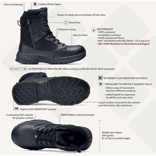 SFC Defense High Tactical boots