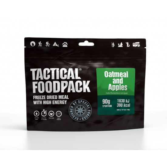 Tactical Foodpack Haferflocken und Äpfel